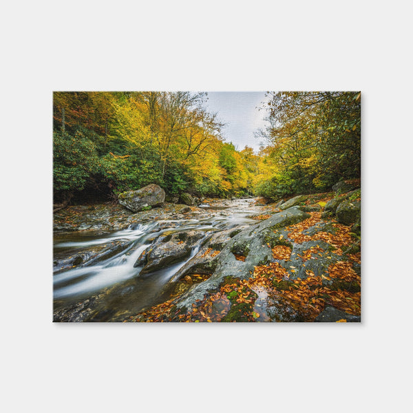Balsam Grove North Carolina Wall Art — Canvas Wrap Format preview