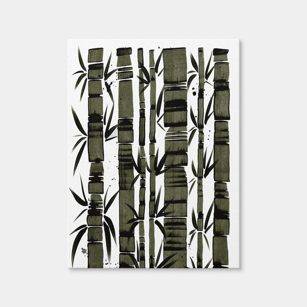 Bamboo Wall Art — Canvas Wrap Format preview