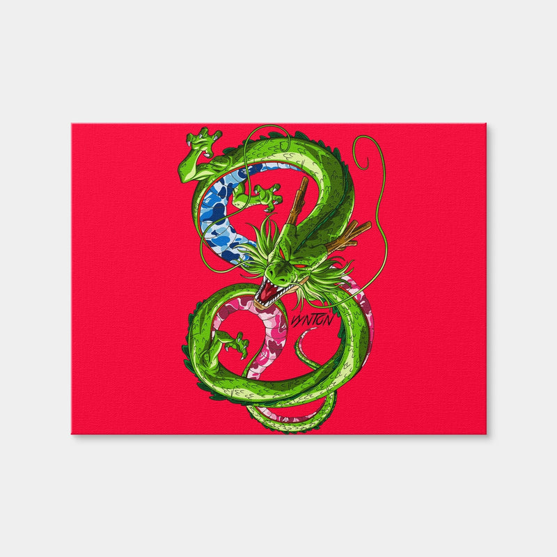 AUTO-MOCKUP WHITE | Bape Shenron | 1 Piece | Gallery Wrap Canvas | group=4x3