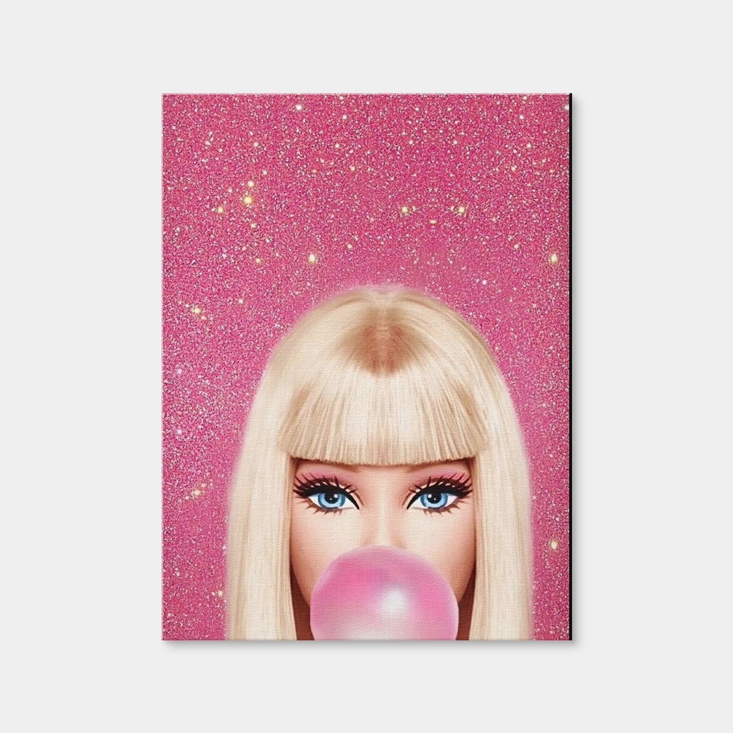 AUTO-MOCKUP WHITE | Barbie Bubble | 1 Piece | Gallery Wrap Canvas | group=3x4
