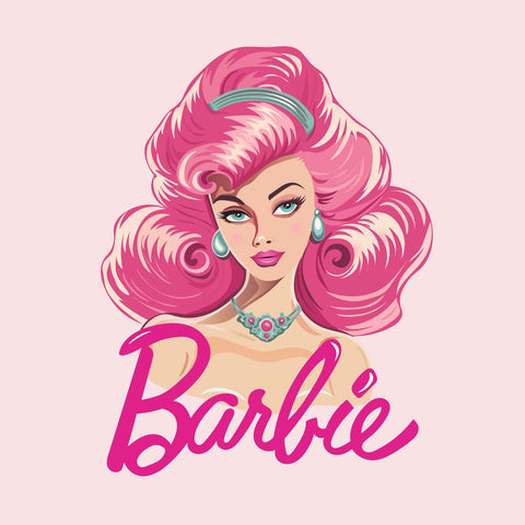 Barbie Portrait Wall Art