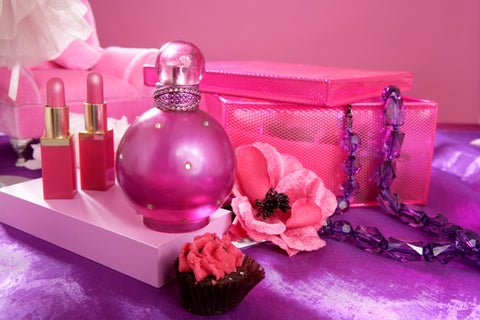 Barbie style makeup vanity Wall Art