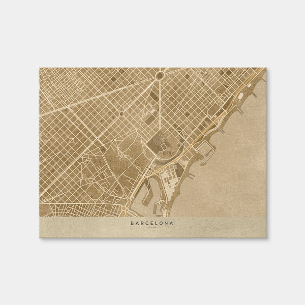 Barcelona Wall Art — Canvas Wrap Format preview