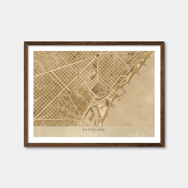 Barcelona Wall Art — Framed Print Format preview