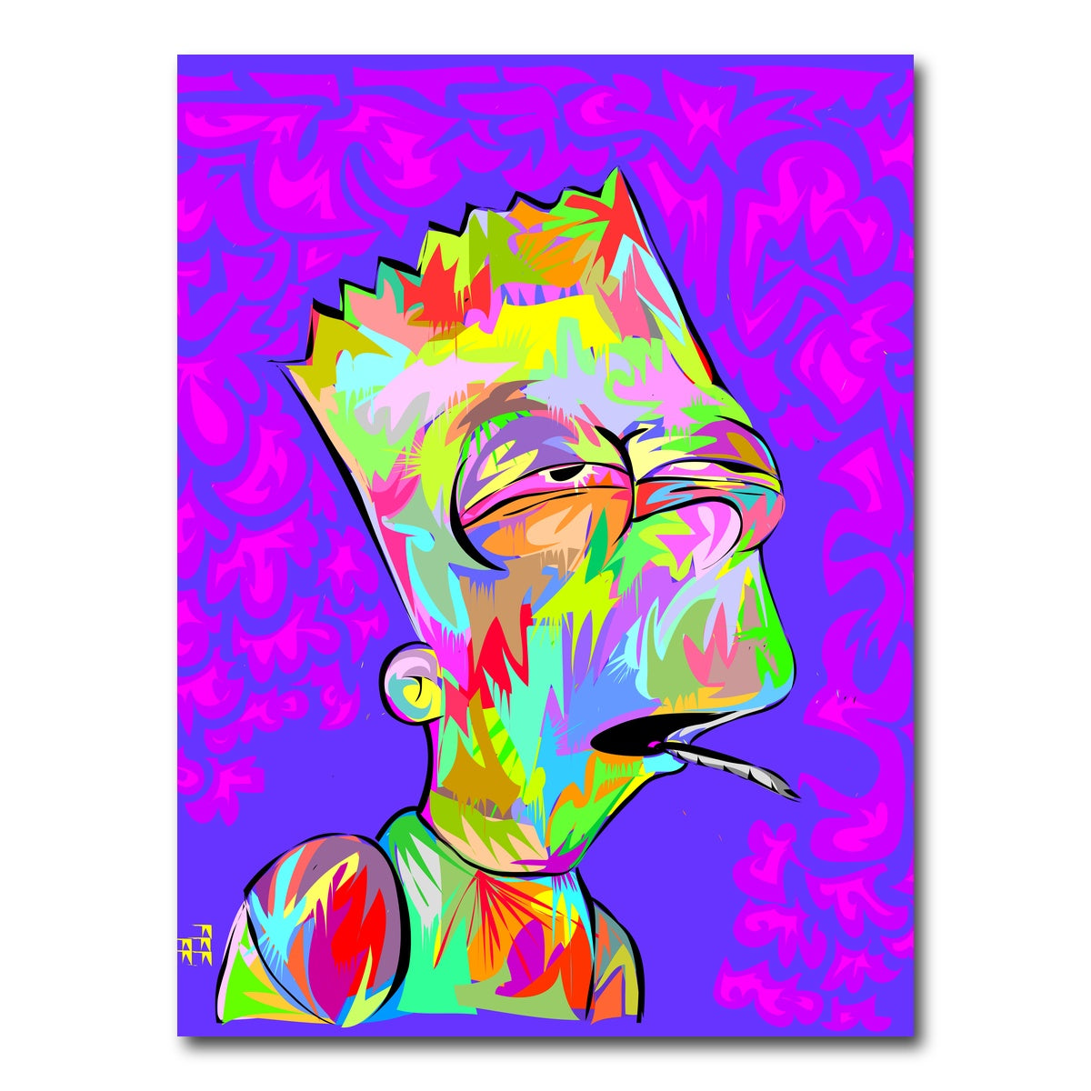 AUTO-MOCKUP WHITE | Bart High | 1 Piece | Gallery Wrap Canvas | group=3x4