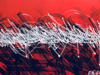 Bash Red Wall Art