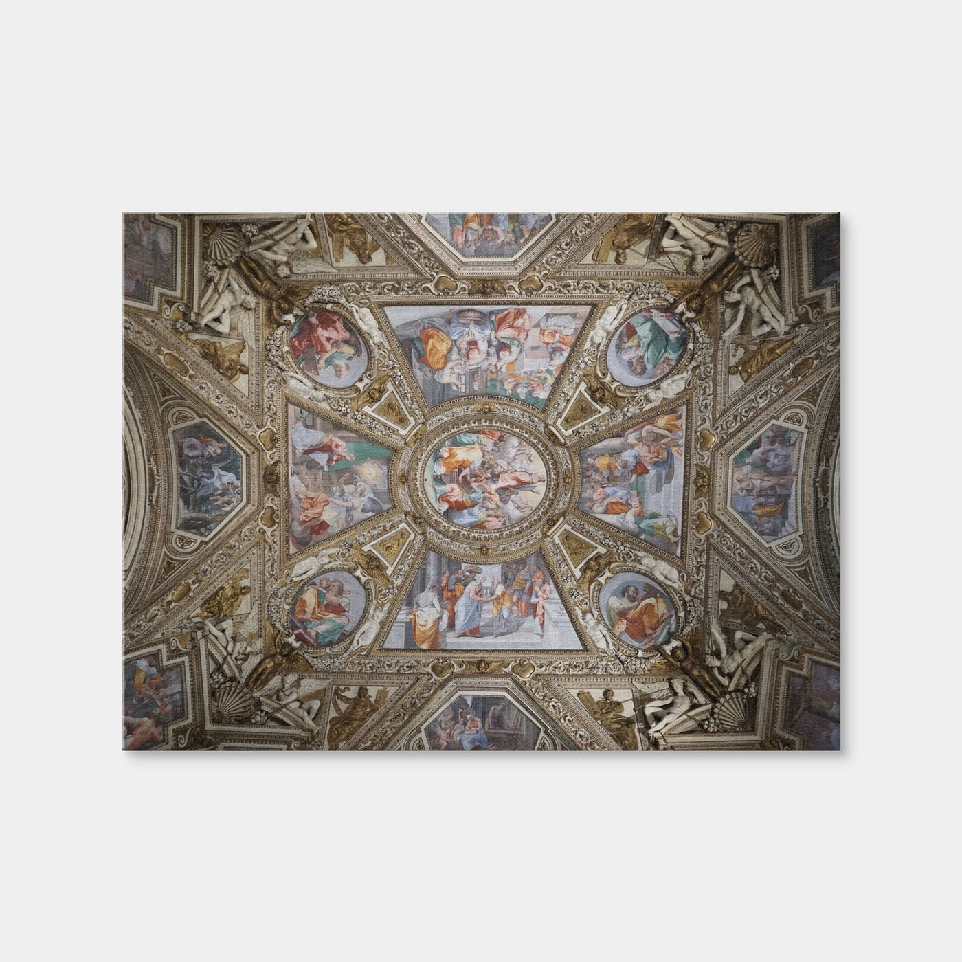 AUTO-MOCKUP WHITE | Basilica di Santa Maria | 1 Piece | Gallery Wrap Canvas | group=4x3
