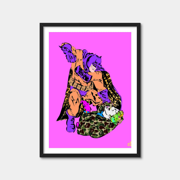 Batman Joker Wall Art — Framed Print Format preview