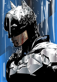 Batman Rain Wall Art