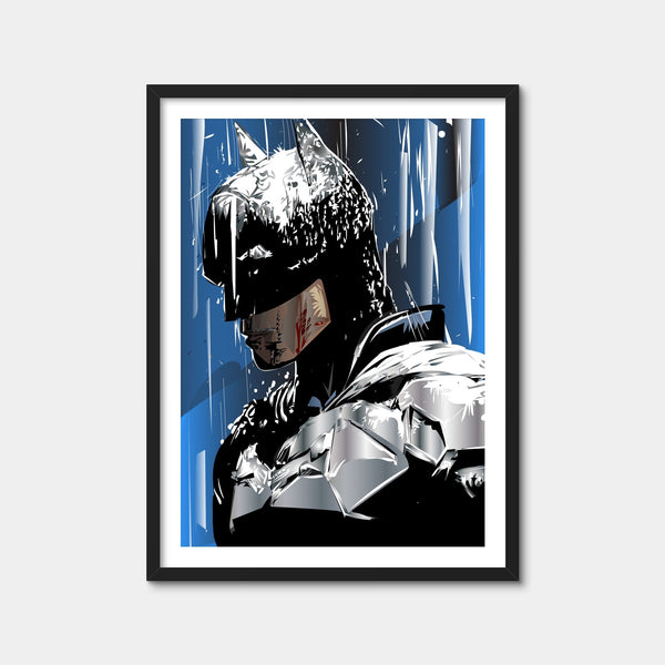 Batman Rain Wall Art — Framed Print Format preview