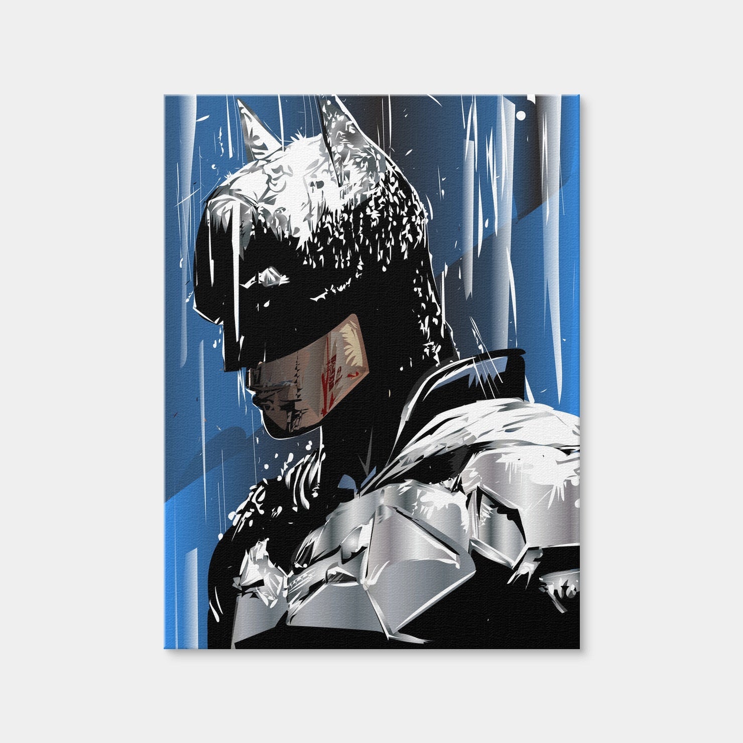 AUTO-MOCKUP WHITE | Batman Rain | 1 Piece | Gallery Wrap Canvas | group=3x4