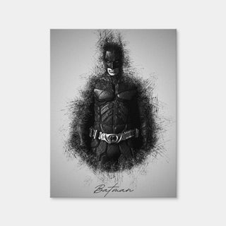 AUTO-MOCKUP WHITE | Batman Sketch | 1 Piece | Gallery Wrap Canvas | group=3x4