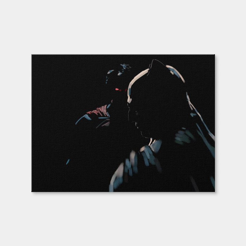 AUTO-MOCKUP WHITE | Batman Vs Superman | 1 Piece | Gallery Wrap Canvas | group=4x3