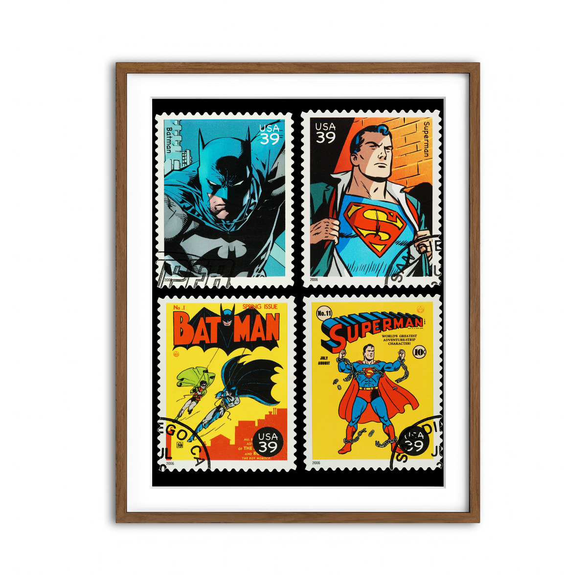 Framed Print 3x4 Walnut