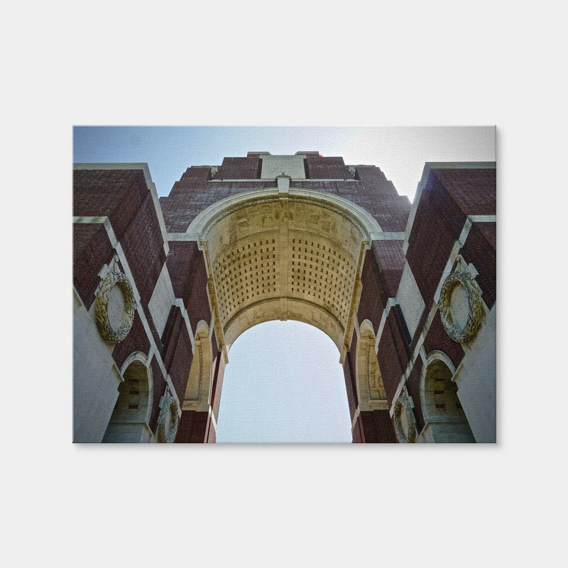 AUTO-MOCKUP WHITE | Battle of the Somme Memorial | 1 Piece | Gallery Wrap Canvas | group=4x3