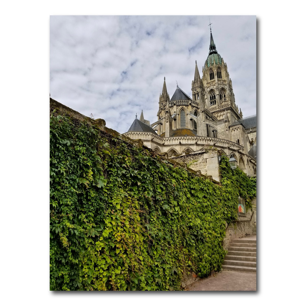 AUTO-MOCKUP WHITE | Bayeux Cathedral | 1 Piece | Gallery Wrap Canvas | group=3x4