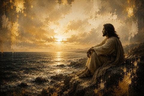Be Still and Know Ocean Landscape Wall Art