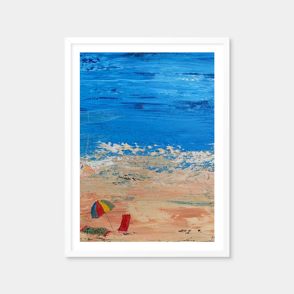 Beach Day 2 Wall Art — Framed Print Format preview
