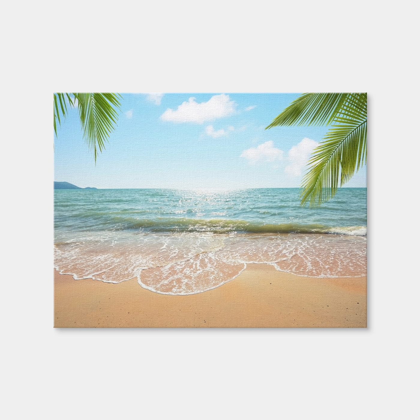AUTO-MOCKUP WHITE | Beach Time | 1 Piece | Gallery Wrap Canvas | group=4x3