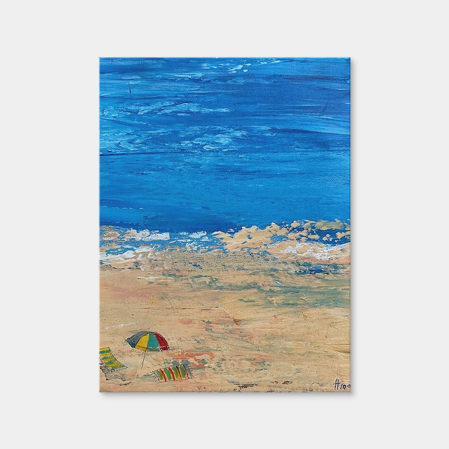 AUTO-MOCKUP WHITE | Beach day 1 | 1 Piece | Gallery Wrap Canvas | group=3x4
