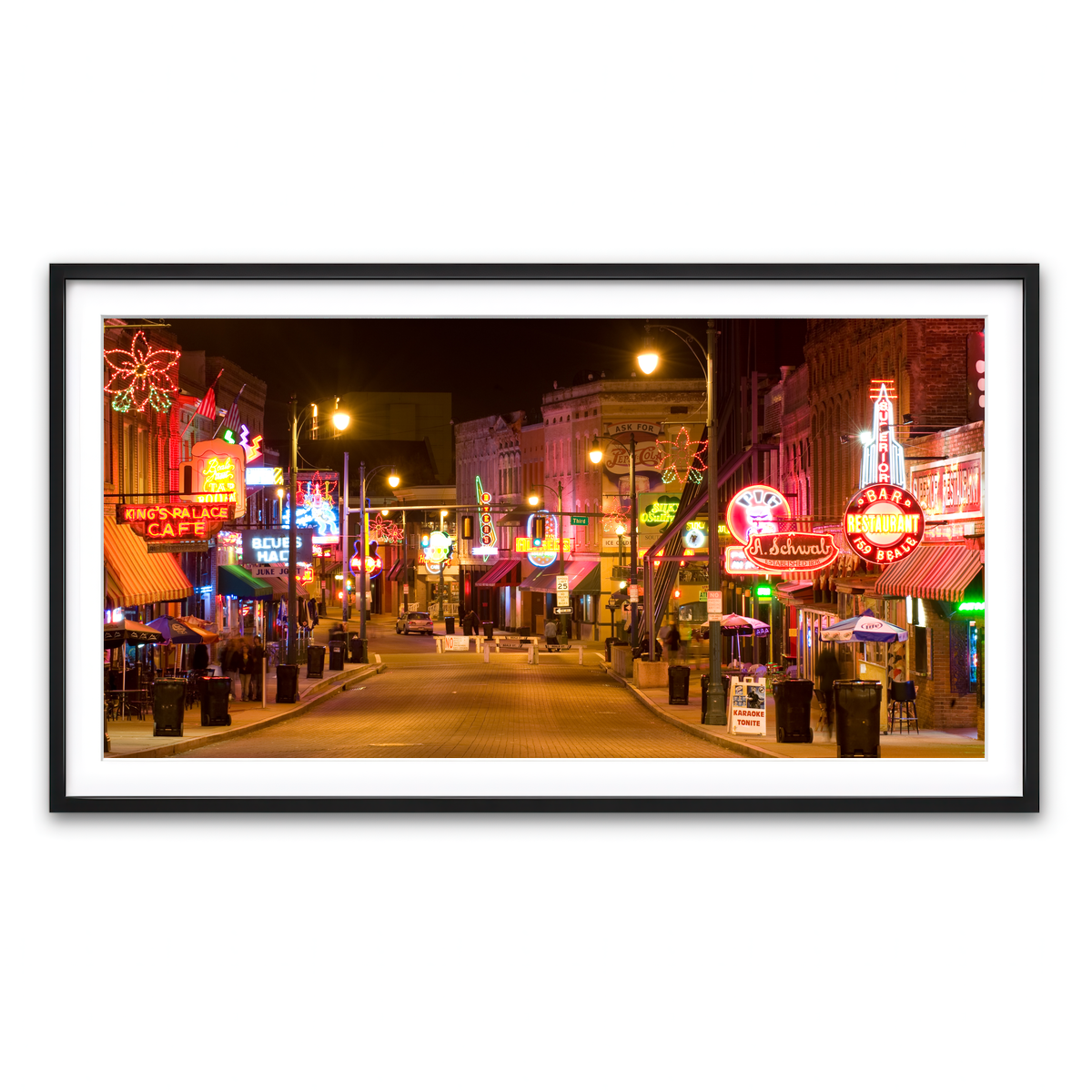 Framed Print 2x1 Black