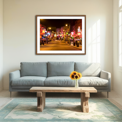 AUTO-MOCKUP ROOM | Beale Street Wall Art