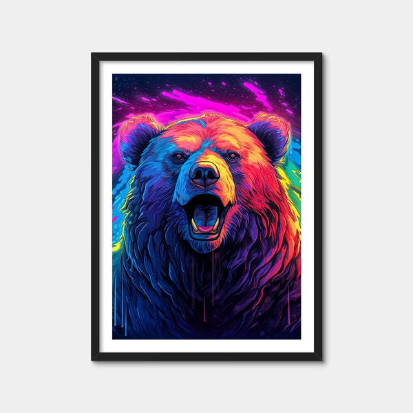 Bear Art Wall Art — Framed Print Format preview