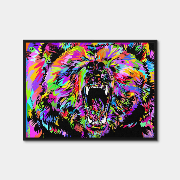 Bear Drome Wall Art — Framed Canvas Format preview