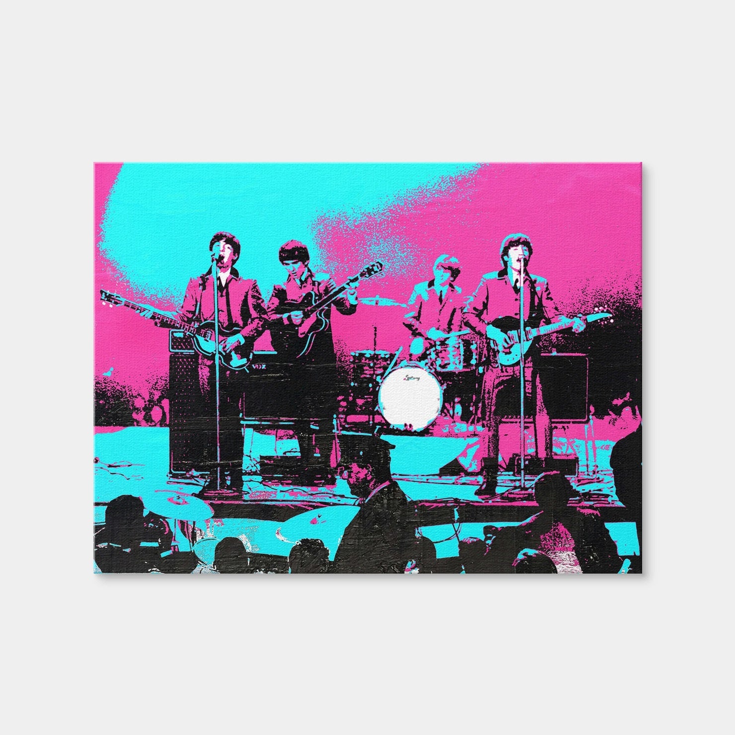 AUTO-MOCKUP WHITE | Beatles DC Coliseum | 1 Piece | Gallery Wrap | group=4x3