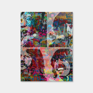 AUTO-MOCKUP WHITE | Beatles Heavy Graffiti | 1 Piece | Gallery Wrap | group=3x4