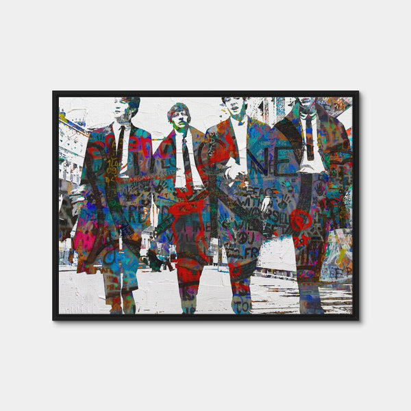 Beatles Imagine Peace Wall Art — Framed Canvas Format preview