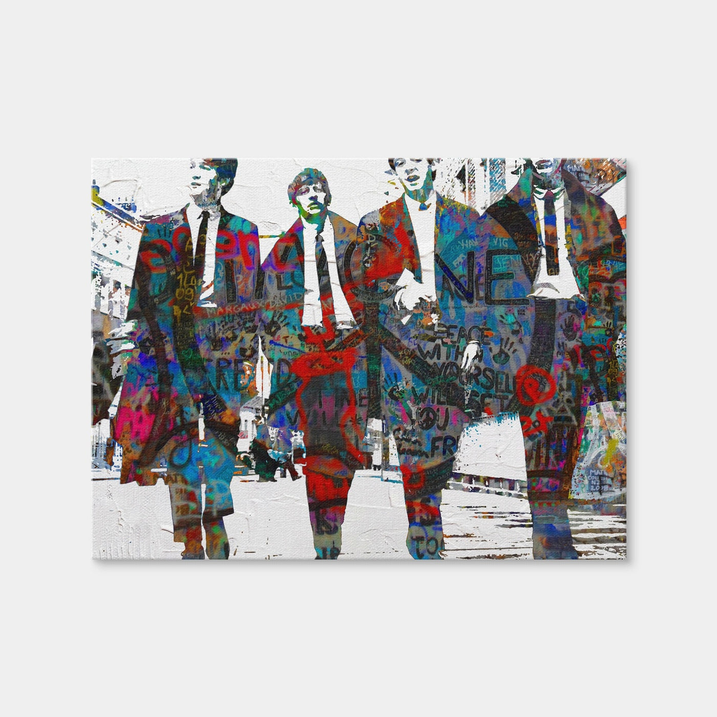 AUTO-MOCKUP WHITE | Beatles Imagine Peace | 1 Piece | Gallery Wrap | group=4x3