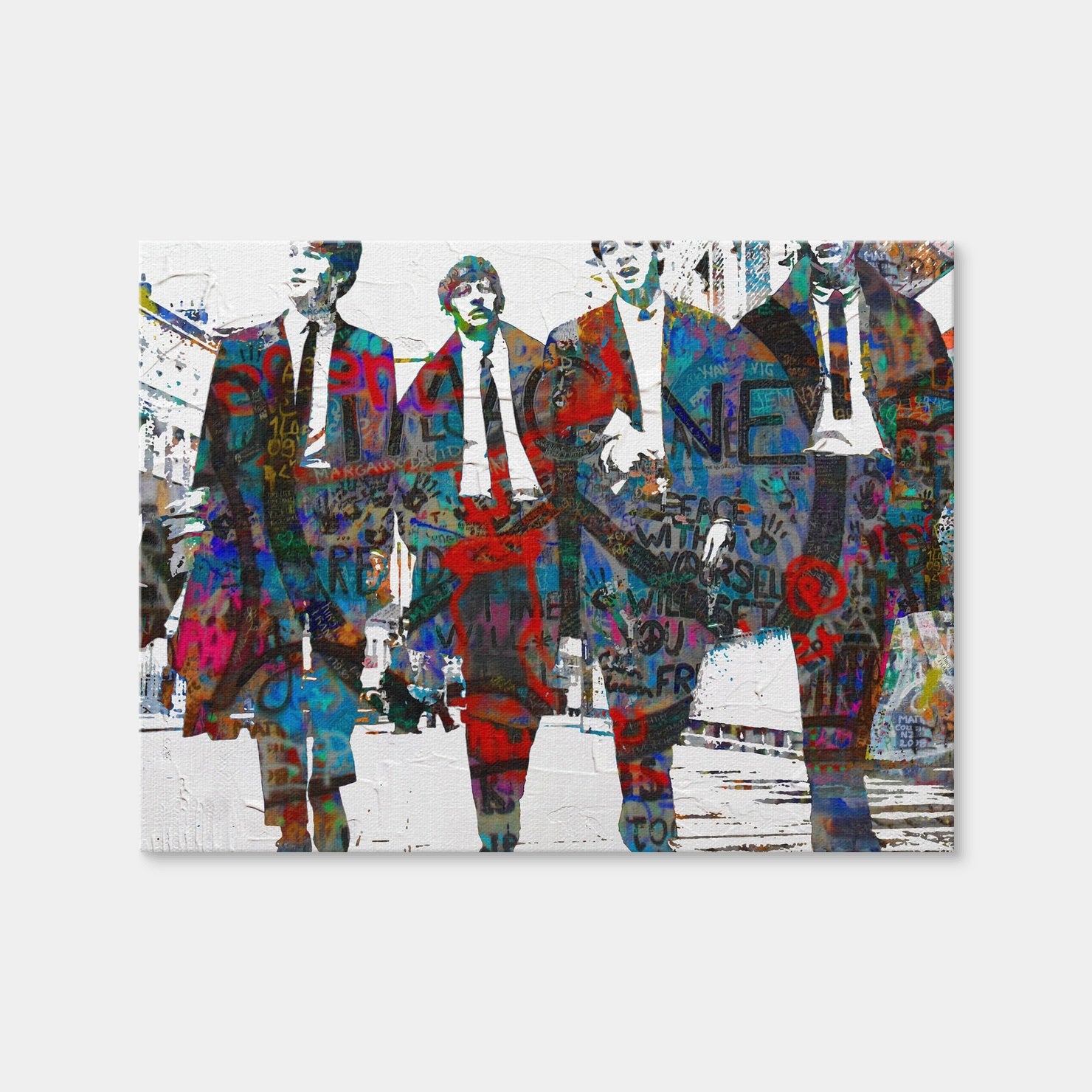 AUTO-MOCKUP WHITE | Beatles Imagine Peace | 1 Piece | Gallery Wrap | group=4x3