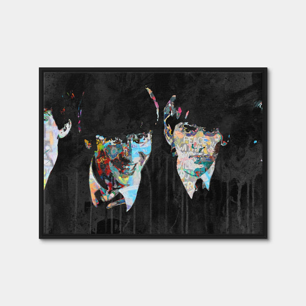 Beatles Peace Within Wall Art — Framed Canvas Format preview