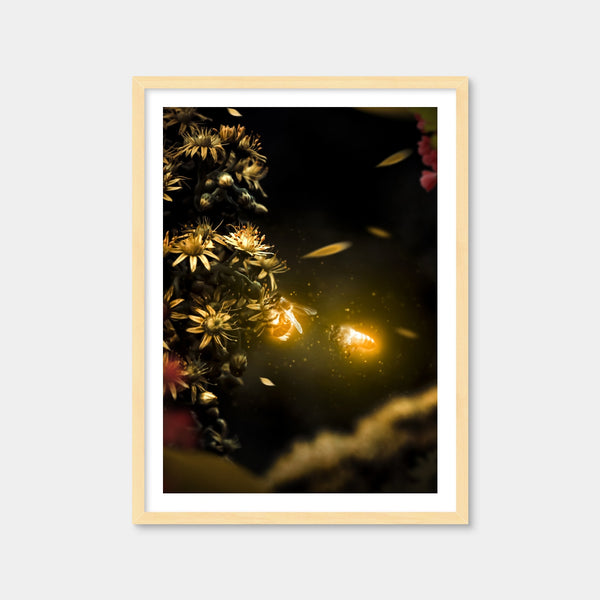 Bees Wall Art — Framed Print Format preview