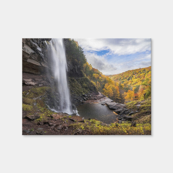 Behind the Falls Wall Art — Canvas Wrap Format preview