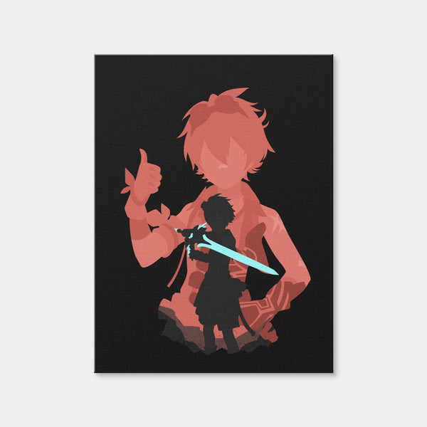 Bennett Wall Art — Canvas Wrap Format preview