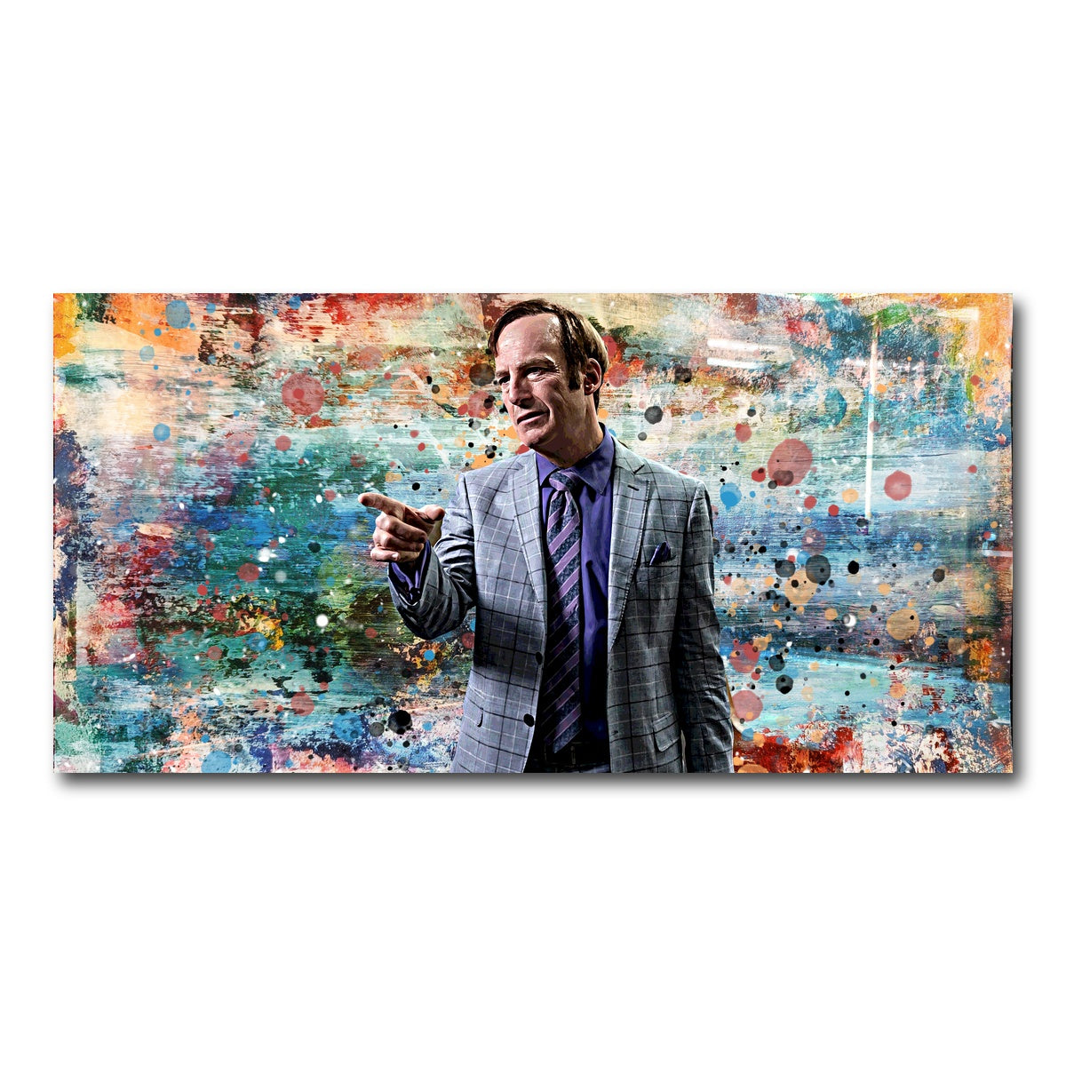 AUTO-MOCKUP WHITE | Better Call Saul | 1 Piece | Gallery Wrap Canvas | group=2x1