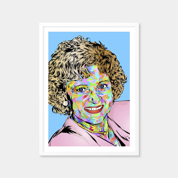 Betty White Wall Art — Framed Print Format preview
