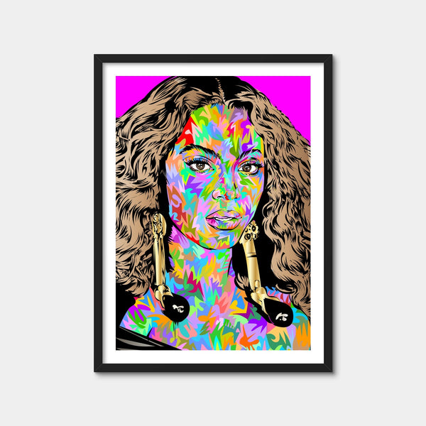 Beyonce Wall Art — Framed Print Format preview