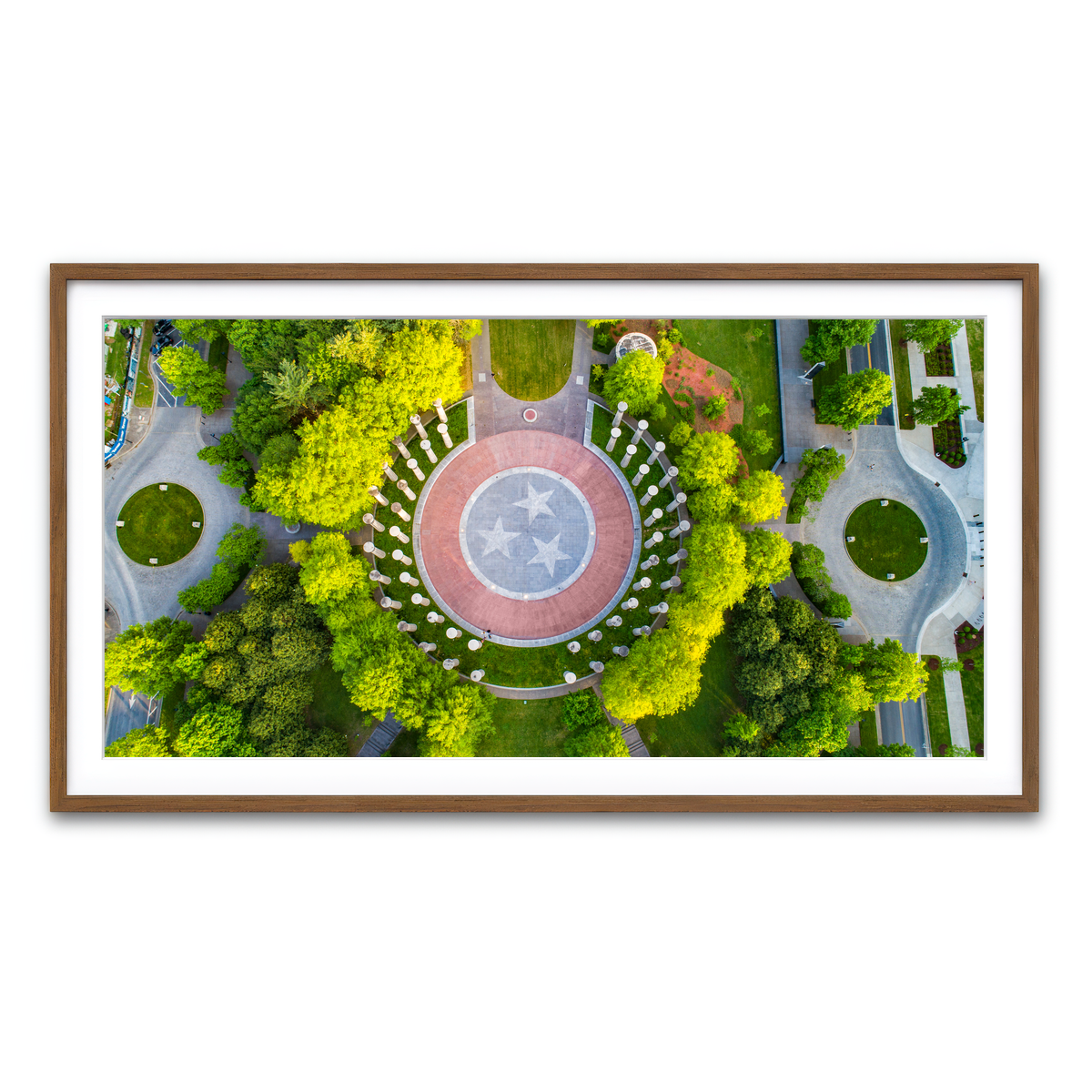 Framed Print 2x1 Walnut