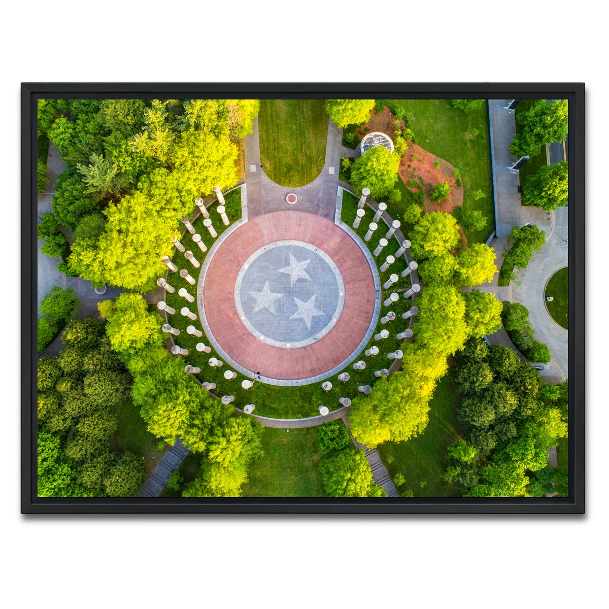 AUTO-MOCKUP WHITE | Bicentennial Park | 1 Piece | Black Framed Canvas | group=4x3