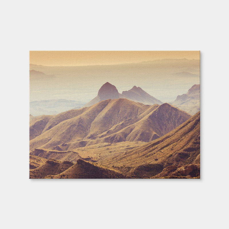 AUTO-MOCKUP WHITE | Big Bend National Park Chisos Mountains | 1 Piece | Gallery Wrap Canvas | group=4x3