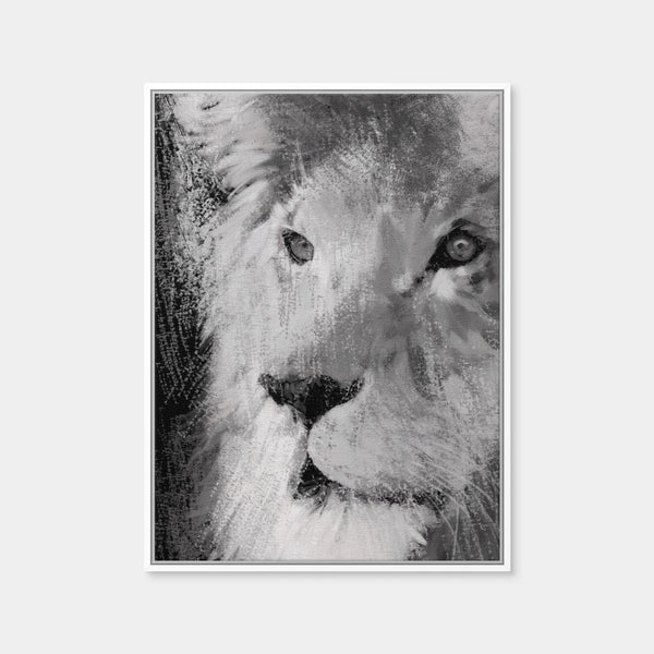 Big Cat Wall Art — Framed Canvas Format preview