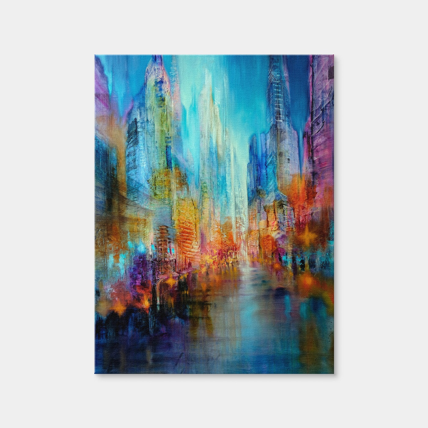 AUTO-MOCKUP WHITE | Big City | 1 Piece | Gallery Wrap Canvas | group=3x4
