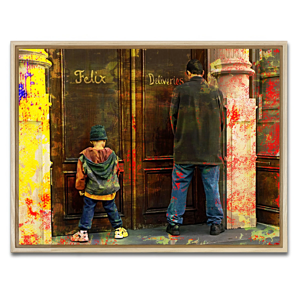 AUTO-MOCKUP WHITE | Big Daddy | 1 Piece | Natural Framed Canvas | group=4x3