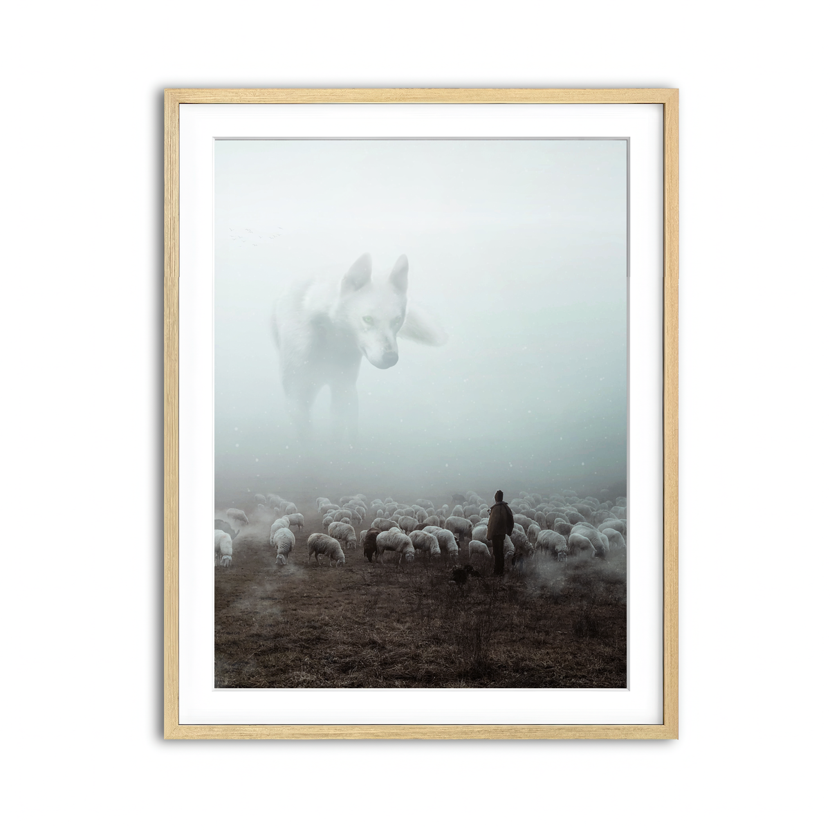 Framed Print 3x4 Natural