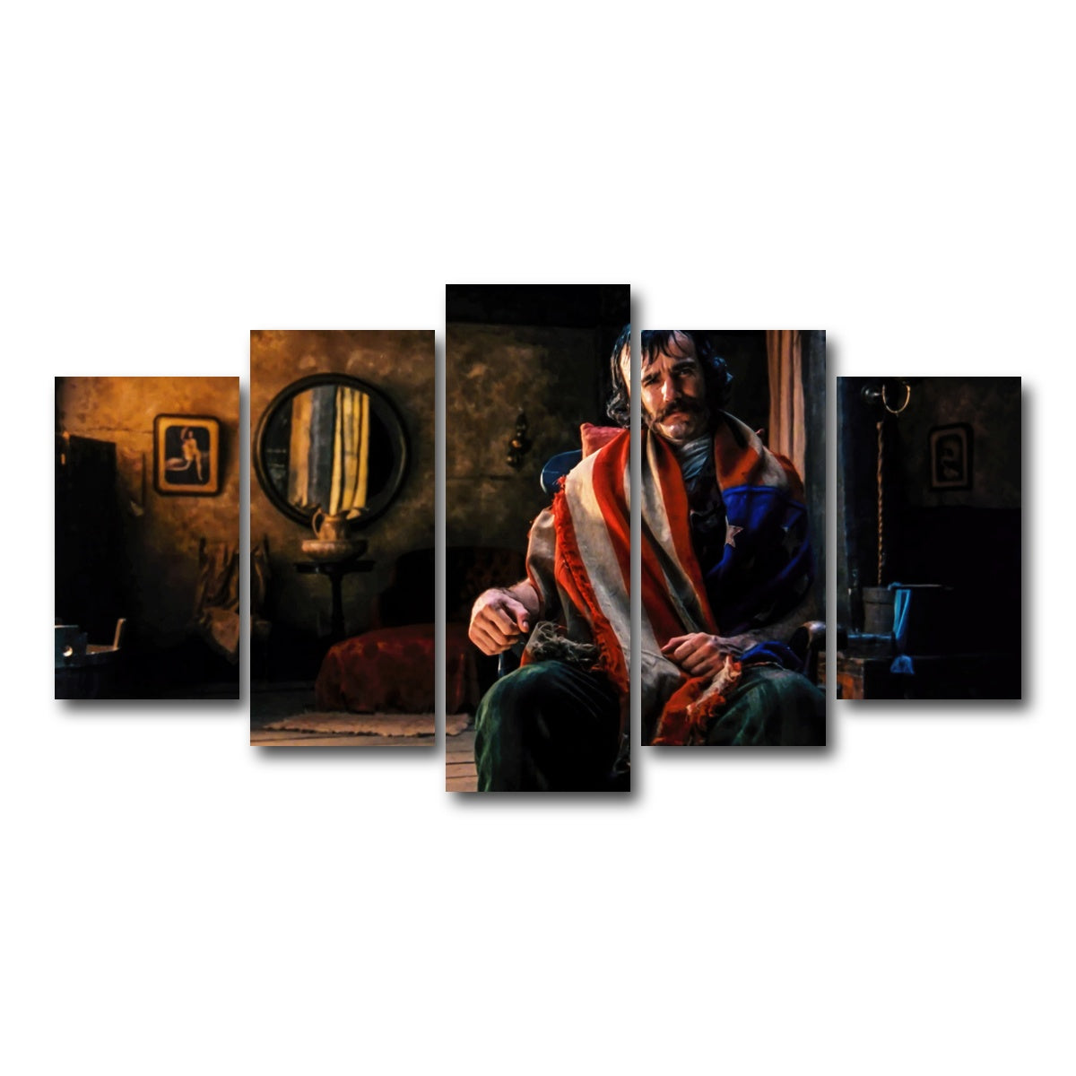 AUTO-MOCKUP WHITE | Bill The Butcher | 5 Piece | Gallery Wrapped | group=5_normal