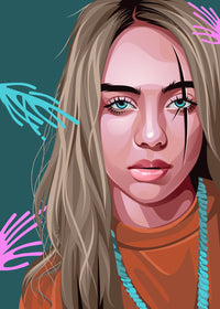 Billie Eilish Wall Art