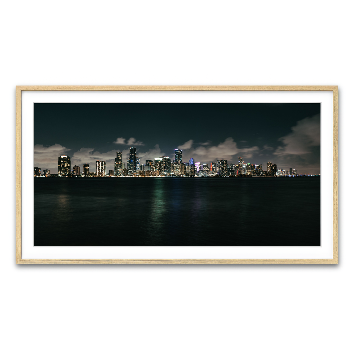 Framed Print 2x1 Natural